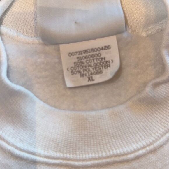 Vintage 80’s 90’s Lee Heavyweight White Graphic Sweatshirt Embroidered San Franc - Picture 10 of 11